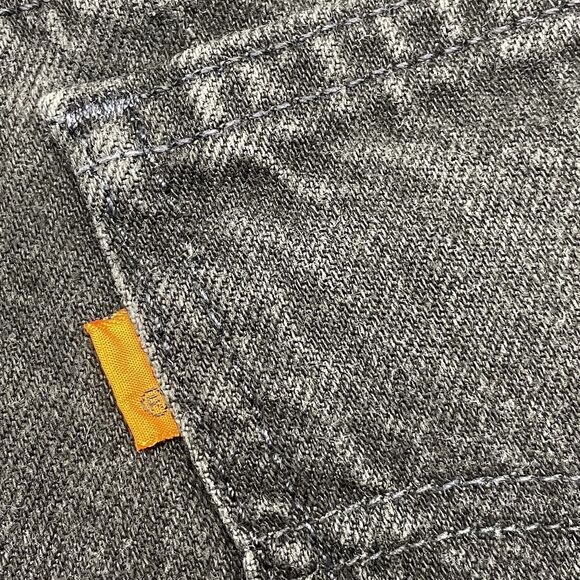 Vintage Levi’s 954 Denim Shorts Black Orange Tab Regular Fit Women’s Size 5 - Picture 3 of 11